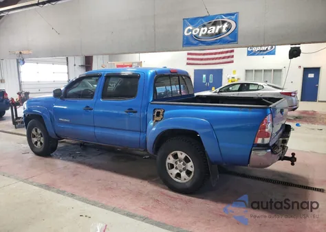 2010 Toyota Tacoma Double Cab from USA, damaged, VIN 3TMLU4EN3AM046918